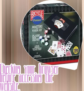 Bicycle clay poker chips in the Philippine Islands
