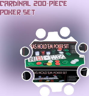 Cardinal professional poker chips
