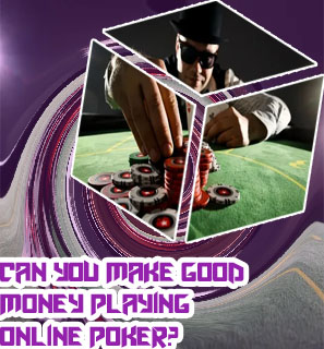 Make money playing poker online