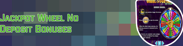 No deposit bonus codes jackpot wheel