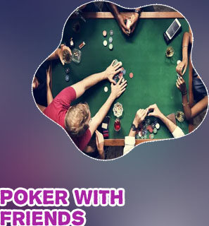 Poker website with friends