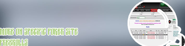 Real money poker sites with freerolls